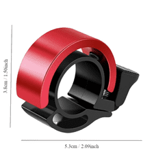 Camerazar Kovinský zvonec na krmidlo kolobežky je hlučný