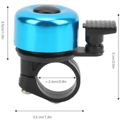 Camerazar Hlasitý zvonek na riadidlá bicykla pre kovovú kolobežku