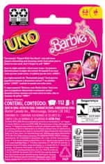 Mattel UNO Filmová Barbie, zábavná karetní hra pro celou rodinu inspirovaná filmem Barbie HPY59