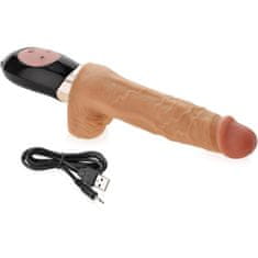 XSARA Rotační vibrátor pro ženy - 11 funkcí - realistický penis - 71455654