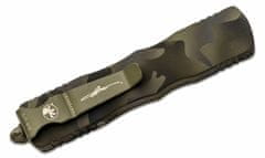 Microtech 225-3OCS Dirac OD Green Camo Serrated automatický nôž 7,4 cm, zelená maskáčová, hliník