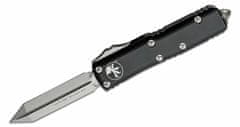 Microtech 230-10 UTX-85 Spartan Standard automatický nôž 7,6 cm, Stonewash, čierna, hliník