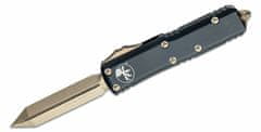 Microtech 230-13 UTX-85 Spartan Bronze Standard automatický nôž 7,6 cm, bronzová, čierna, hliník