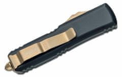 Microtech 230-13 UTX-85 Spartan Bronze Standard automatický nôž 7,6 cm, bronzová, čierna, hliník