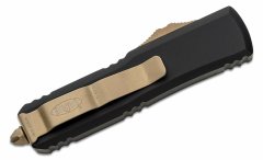 Microtech 231-13 UTX-85 Standard Bronze automatický nôž 7,6 cm, bronzová, čierna, hliník