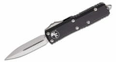 Microtech 232-4 UTX-85 Satin Standard automatický nôž 7,6 cm, čierna, hliník