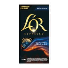 L'Or Espresso Colombia Decaffeinato, 10 ks kapslí pro Nespresso Original kávovary