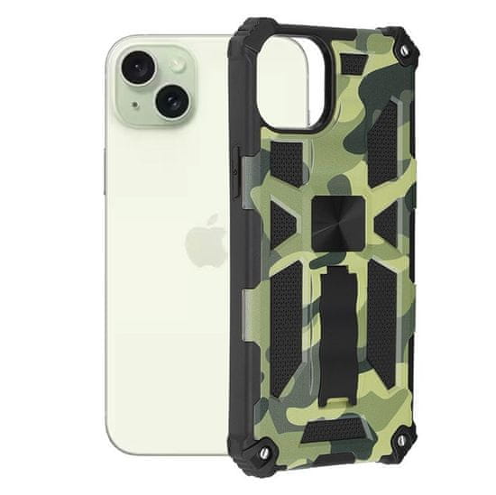 Techsuit Blazor Series kryt na - iPhone 15 Plus - Camo Lime