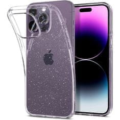 Spigen Liquid Crystal Glitter kryt na - iPhone 14 pro Max - Crystal Quartz