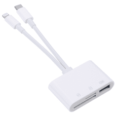 Bomba USB-C Čítačka SD / TF Kariet, USB - pre iPhone/Android