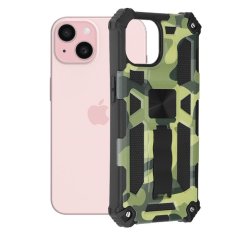 Techsuit Blazor Series kryt na - iPhone 15 - Camo Lime