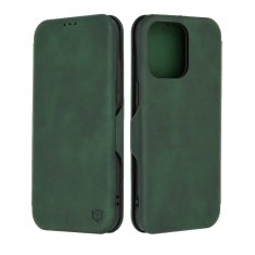 Techsuit Safe Wallet Plus otvárací obal na - iPhone 15 pro Max - Green