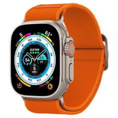 Spigen Fit Lite Ultra remienok pre - Apple Watch 1/2/3/4/5/6/7/8/SE/SE 2/Ultra (42/44/45/49 mm) - oranžová