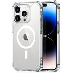 ESR Air Armor kryt na telefón HaloLock - iPhone 14 pro - transparentná