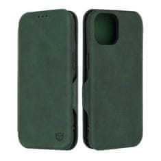 Techsuit Safe Wallet Plus otvárací obal na - iPhone 15 - Green