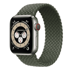 Bomba Nylonový elastický remienok na Apple Watch Zelená