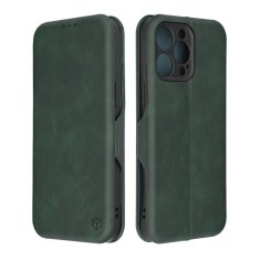 Techsuit Safe Wallet Plus otvárací obal na - iPhone 14 pro Max - zelená