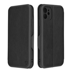 Techsuit Safe Wallet Plus otvárací obal na - iPhone 11 - čierna