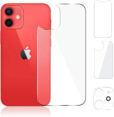 Bomba 3 v 1 Tvrdené ochranné sklo pre iPhone predné + zadné + foťák iPhone 11