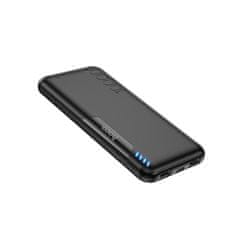 Hoco Power banka Easylink (J82) - 2xUSB-A, Micro-USB, USB Type-C, LED indikátor, 10000 mAh - čierna