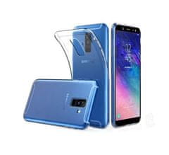 Bomba Transparentné Slim silikónové puzdro pre samsung Galaxy A6 (2018) transparentná