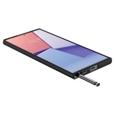 Spigen Thin Fit ochranný kryt na - Samsung Galaxy S22 Ultra - čierny