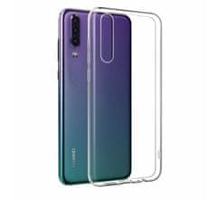 Bomba Transparentné Slim silikónové puzdro pre huawei P30 transparentná