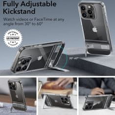 ESR Air Shield Boost Kickstand kryt na - iPhone 15 pro Max - transparentná