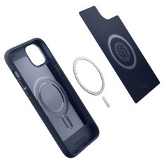 Spigen Mag Armor obal na - iPhone 14 - námornícka modrá