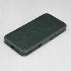 Techsuit Safe Wallet Plus otvárací obal na - iPhone 14 pro Max - zelená