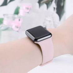 Techsuit Remienok (W031) - Apple Watch 1/2/3/4/5/6/7/8/SE/SE 2 (38/40/41mm) - Light Pink