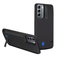 Techsuit Puzdro s batériou Power pro - Samsung Galaxy S21 FE - 5000 mAh - čierne