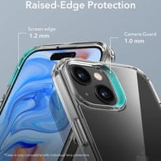 ESR Air Shield Boost Kickstand kryt na - iPhone 15 - transparentná