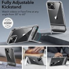 ESR Air Shield Boost Kickstand kryt na - iPhone 15 - transparentná