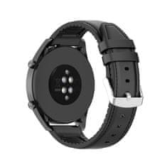 Techsuit Remienok 20mm (W007) - Samsung Galaxy Watch 4/5/Active 2, Huawei Watch GT 3 (42mm)/GT 3 pre (43mm) - čierna