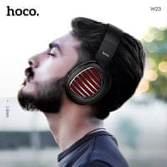 Hoco Bezdrôtové slúchadlá Brilliant (W23) - skladacie s Bluetooth 5.0 a mikrofónom - čierne