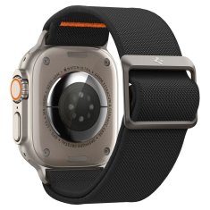 Spigen Fit Lite Ultra remienok pre - Apple Watch 1/2/3/4/5/6/7/8/SE/SE 2/Ultra (42/44/45/49 mm) - Čierna