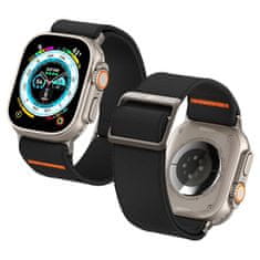 Spigen Fit Lite Ultra remienok pre - Apple Watch 1/2/3/4/5/6/7/8/SE/SE 2/Ultra (42/44/45/49 mm) - Čierna