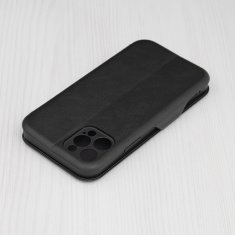 Techsuit Safe Wallet Plus otvárací obal na - iPhone 12 pro - čierna