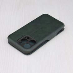 Techsuit Safe Wallet Plus otvárací obal na - iPhone 14 pro - zelená
