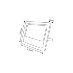 ACA ACA Lighting solárny SMD LED reflektor 100W 6000K IP66 120d Ra70 SV10060