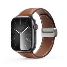 Dux Ducis Ya remienok na Apple Watch 42/44/45/49mm, brown