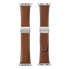 Dux Ducis Ya remienok na Apple Watch 42/44/45/49mm, brown