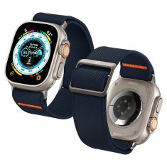 Spigen Fit Lite Ultra remienok pre - Apple Watch 1/2/3/4/5/6/7/8/SE/SE 2/Ultra (42/44/45/49 mm) - námornícka Modrá