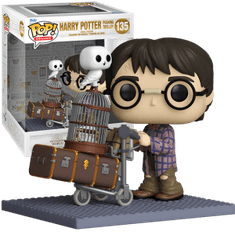 Funko POP Zberateľská figúrka Harry Potter: Harry Pushing Trolley Deluxe Vinyl Figure 135