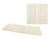 BT Carpet Spálňová sada Wolly 102843 Creme (Rozmery kobercov 3 diely: 67x140 (2x), 67x250 (1x))