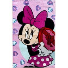 Jerry Fabrics Disney Minnie Bonbon Hearts hand towel, face towel, towel 30x50cm