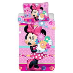 Jerry Fabrics Disney Minnie Bouquet bedding set 140×200cm, 70×90 cm