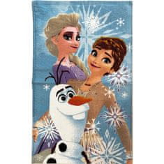 Jerry Fabrics Disney Frozen Olaf and the Sisters hand towel, face towel, towel 30x50cm