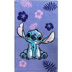 Jerry Fabrics Disney Lilo and Stitch Purple hand towel, face towel, towel 30x50cm